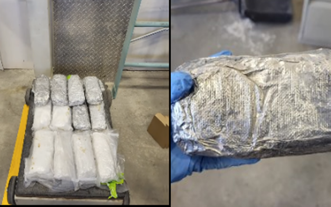 Incautación de Metanfetamina: CBP Confirma Decomiso de 24 Libras en Santa Teresa