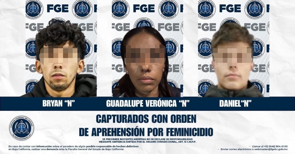 Detenidos por el feminicidio de Emilia Ortega: Un paso hacia la justicia en Tijuana