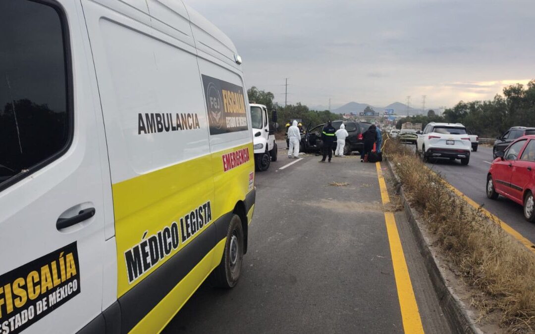 Trágico Choque en la Lechería-Texcoco Deja Dos Mujeres Muertas