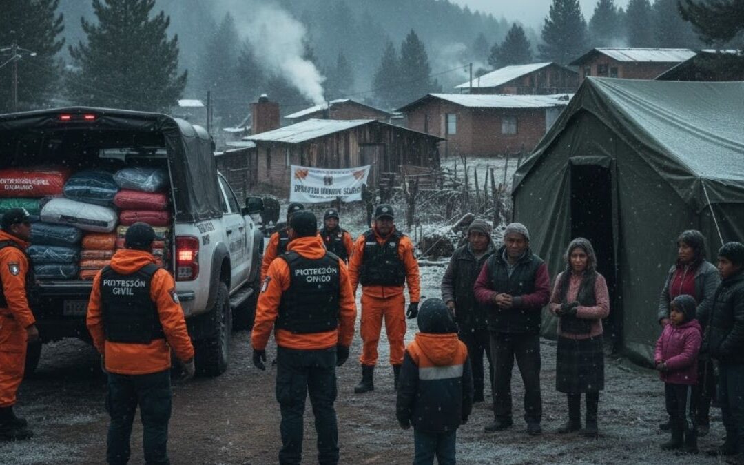 Protección Civil inicia operativo de prevención por el frío en Durango