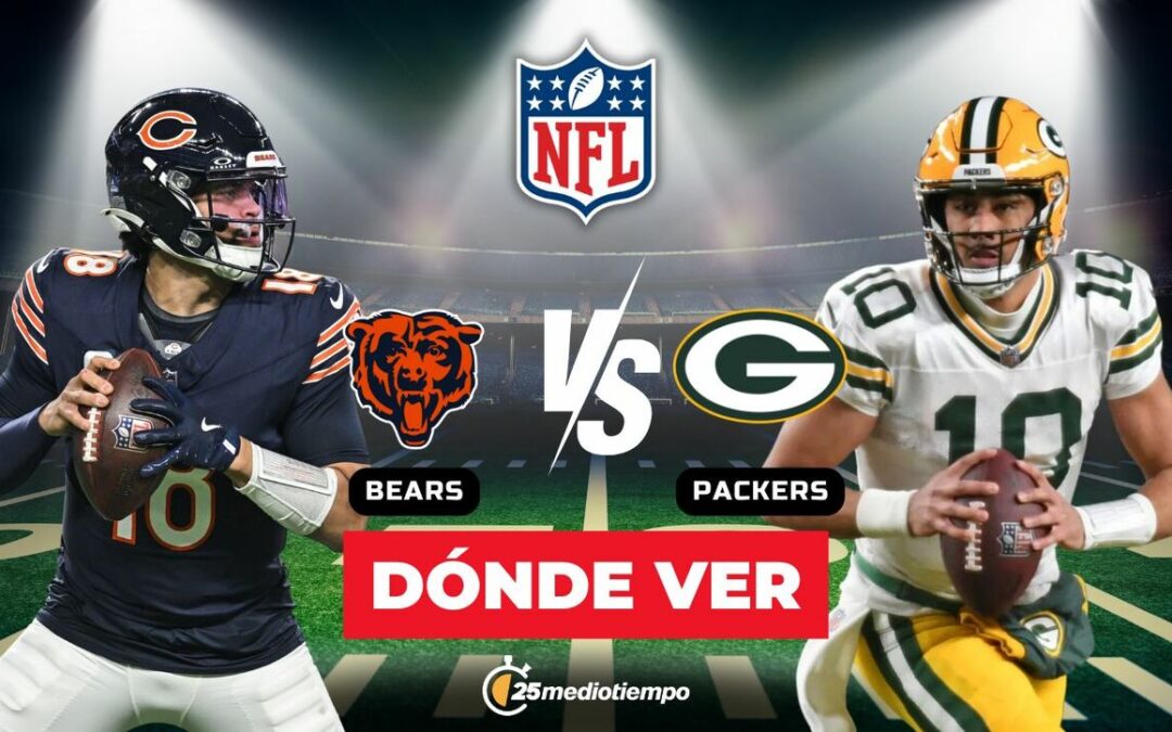 Chicago Bears y Green Bay Packers: Cómo y dónde ver el emocionante partido de la Semana 14 de la NFL 2025 EN VIVO