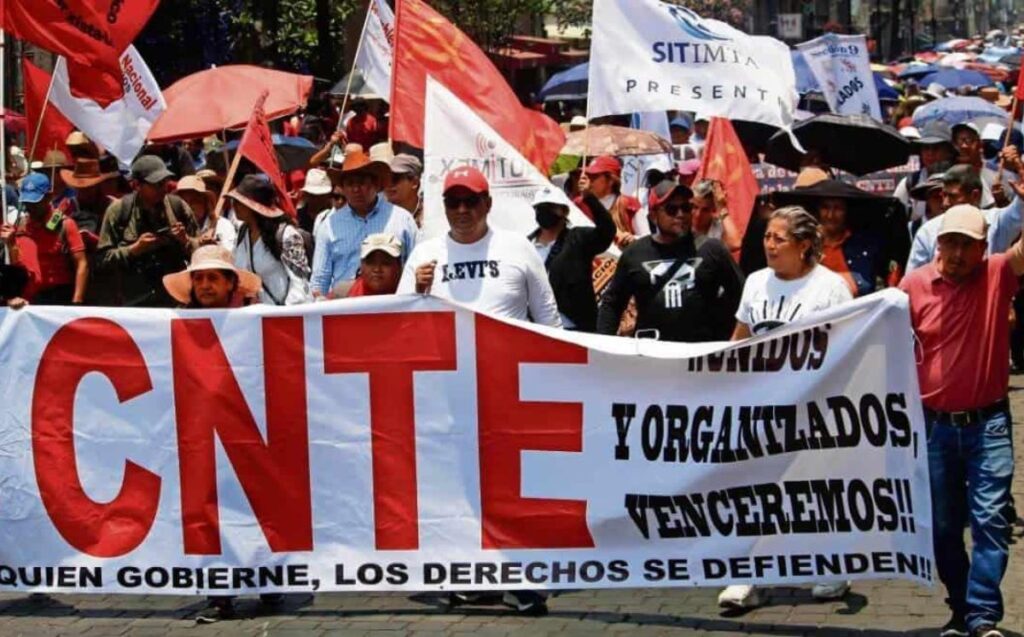 Última marcha de 2025: CNTE y SNTE revelan detalles clave para participantes en Phoenix
