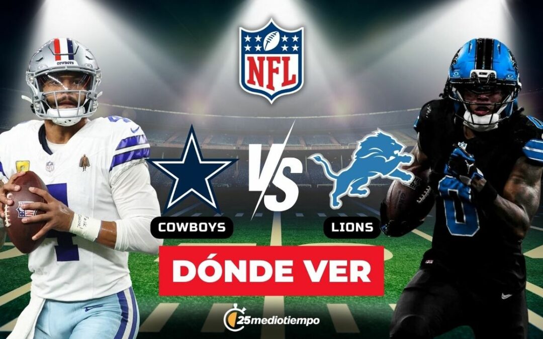 Cowboys vs. Lions: Guía Completa para Ver EN VIVO Thursday Night Football Semana 14 de la NFL 2025
