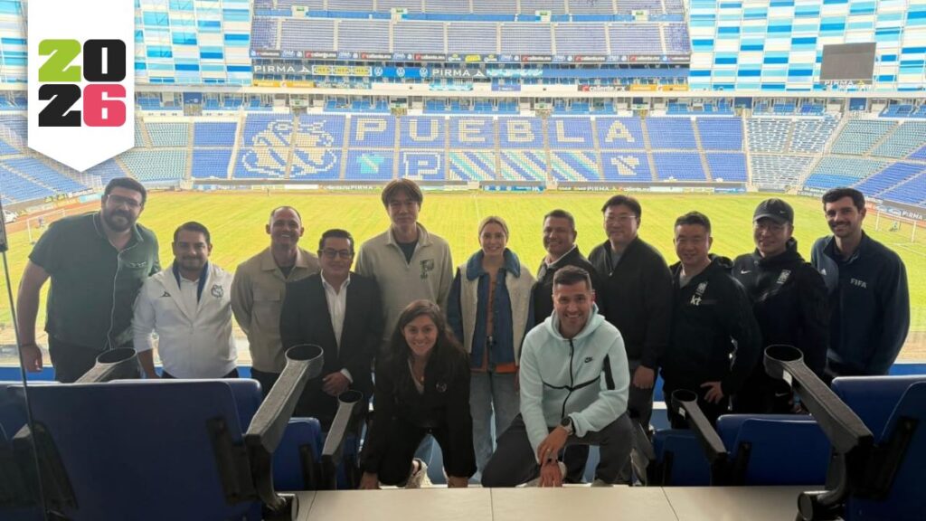 Corea del Sur considera el Estadio Cuauhtémoc en Puebla como su base para el Mundial 2026
