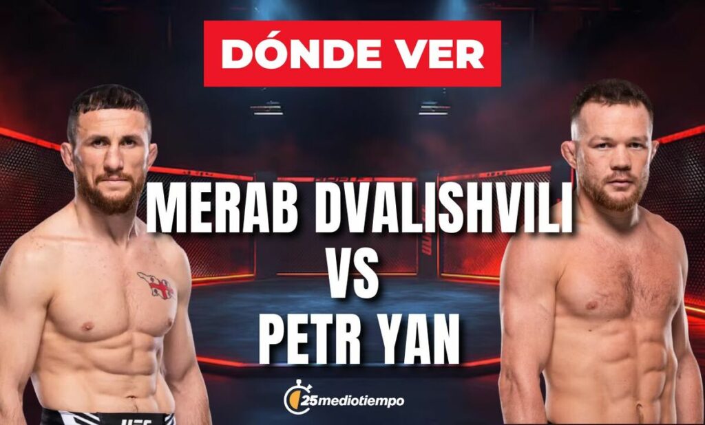 ¡No te pierdas la pelea de Merab Dvalishvili vs Petr Yan en UFC 323! Dónde y cuándo verlo