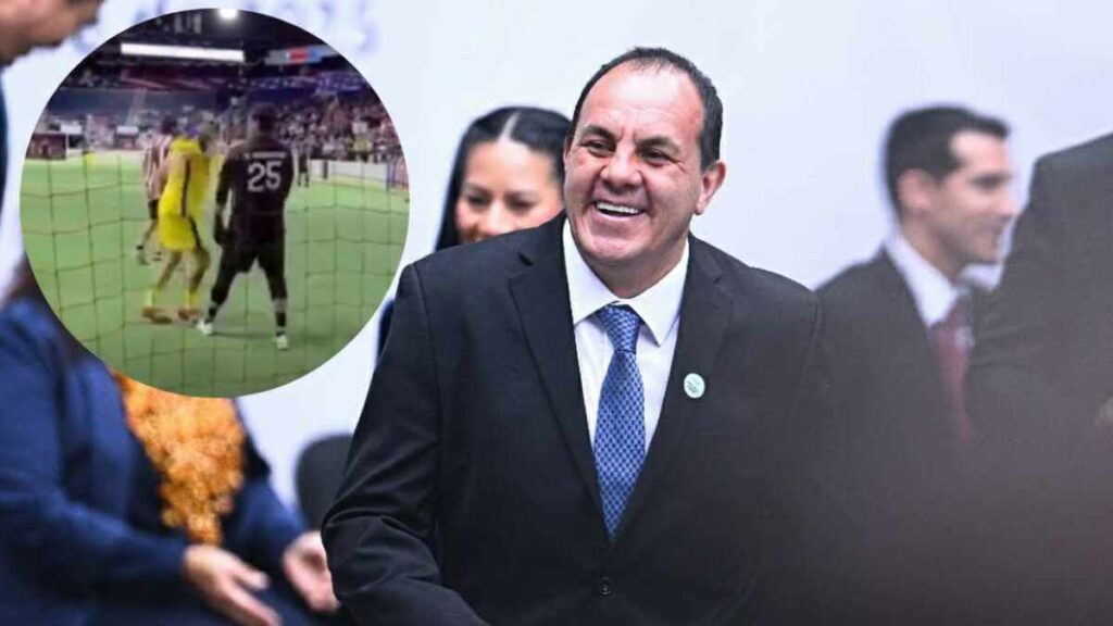 Cuauhtémoc Blanco desata la polémica con un puñetazo en el Clásico de leyendas | Video