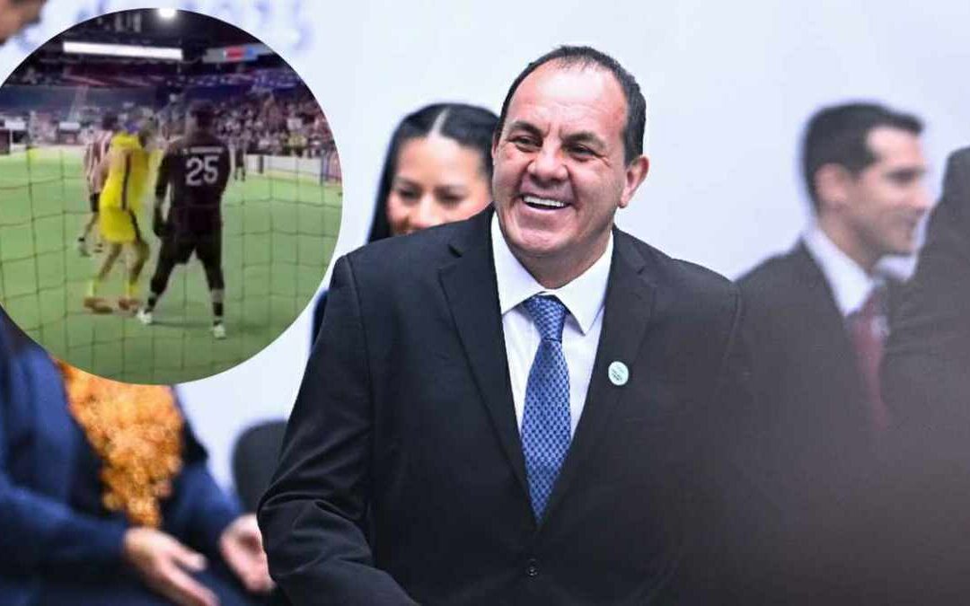 Cuauhtémoc Blanco desata la polémica con un puñetazo en el Clásico de leyendas | Video