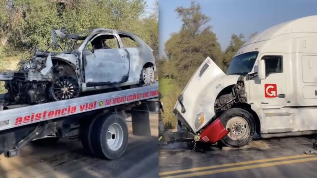 Accidente en la Autopista Tlaxcala-Puebla: Dos Heridos tras Choques y Volcadura
