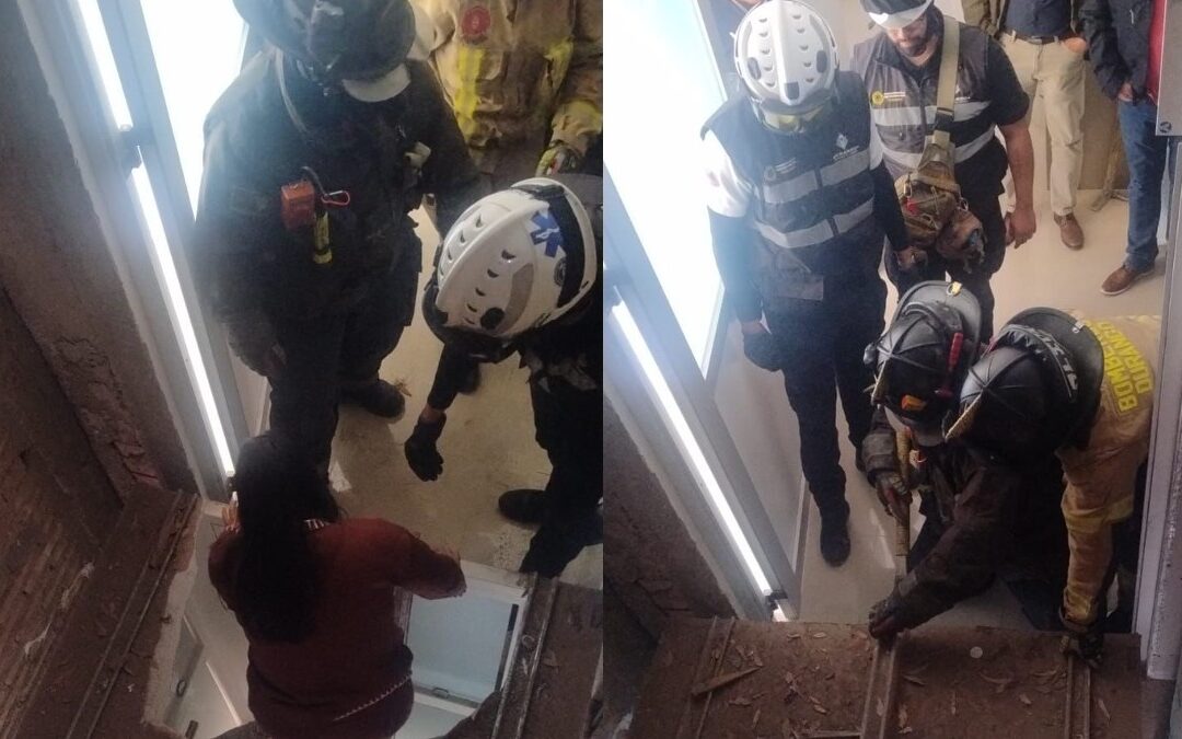 Emergencia en Durango: Cinco mujeres atrapadas en un elevador