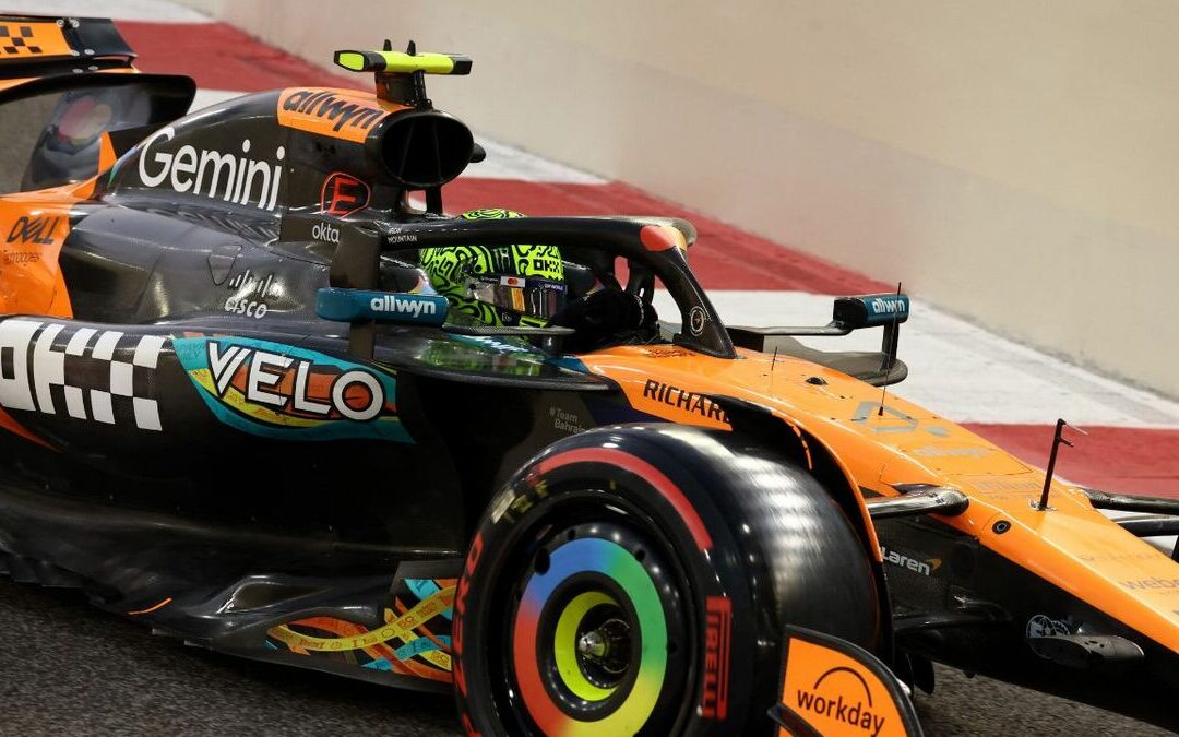 Norris lidera la Práctica 2 del GP de Abu Dhabi; Verstappen se posiciona segundo