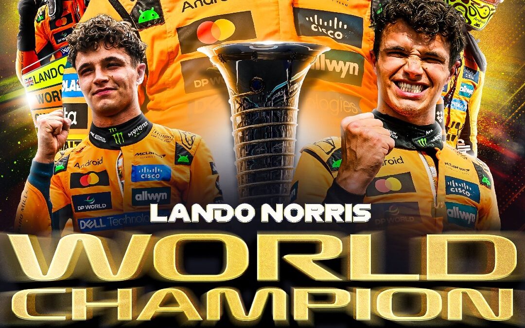 Lando Norris, nuevo monarca de la Fórmula 1: gana su primer campeonato mundial