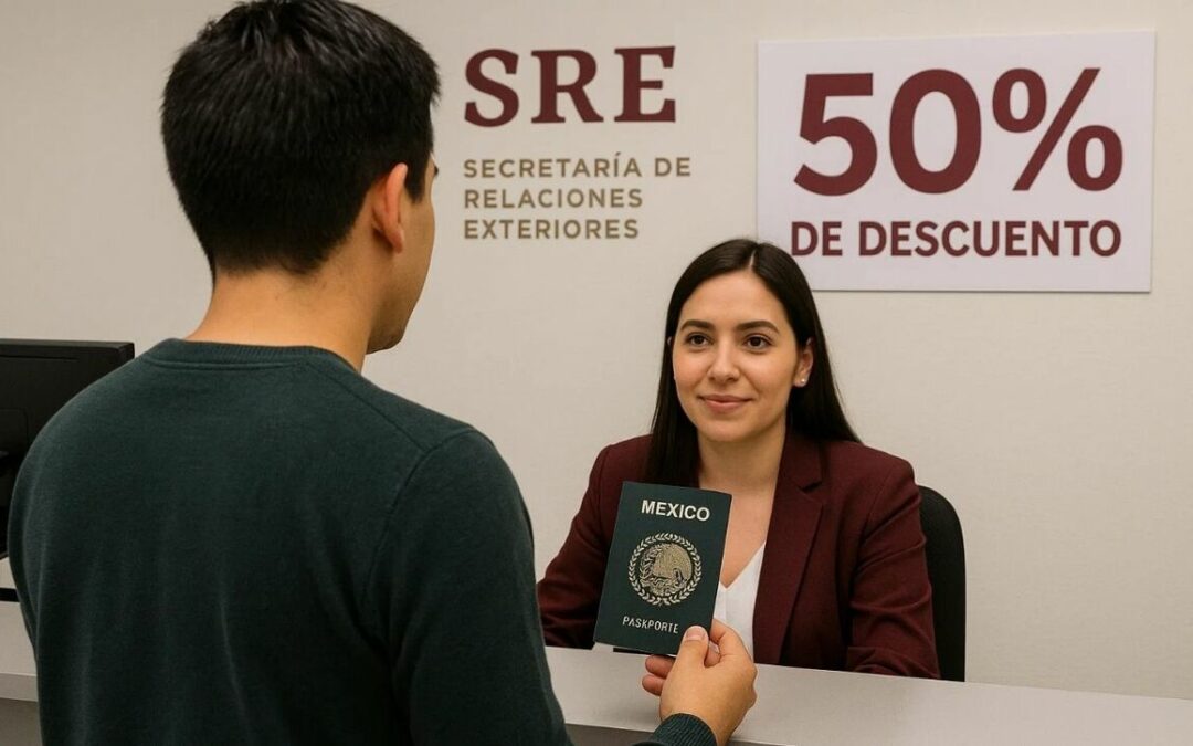 ¡Aprovecha! Descuento del 50% en el Pasaporte Mexicano para 2026: Conoce quiénes son los beneficiarios