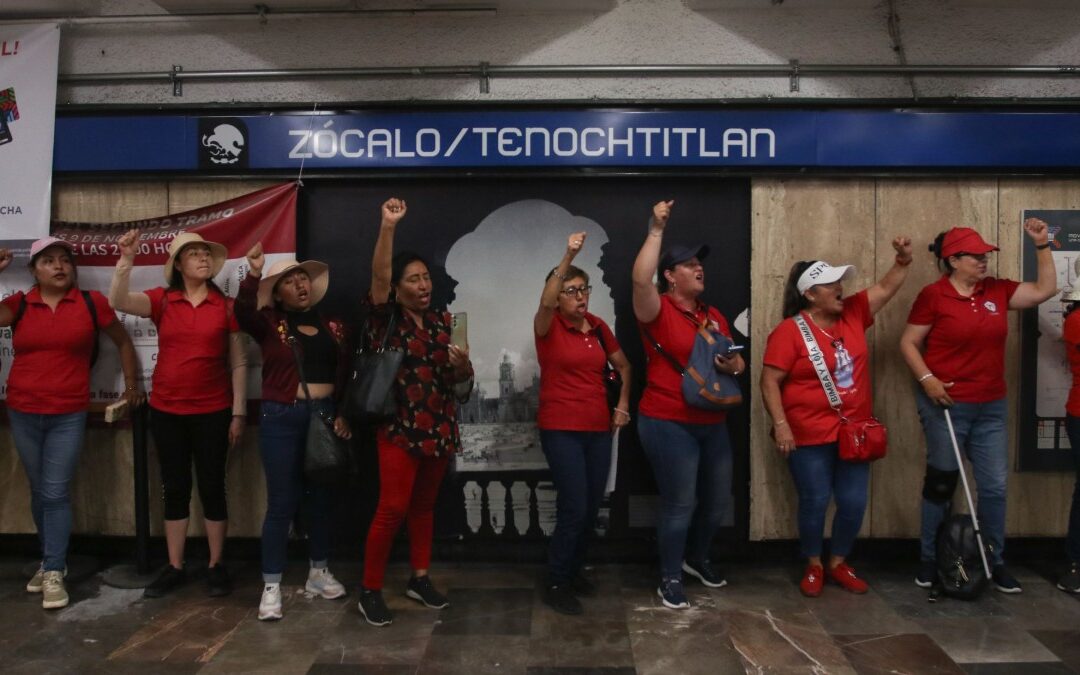 Cierre de Estaciones de Metro y Metrobús por la Marcha de la 4T en CdMx