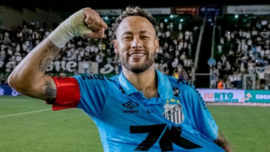 Neymar Brilla con Hat-Trick y Saca al Santos del Descenso en la Liga Brasileña