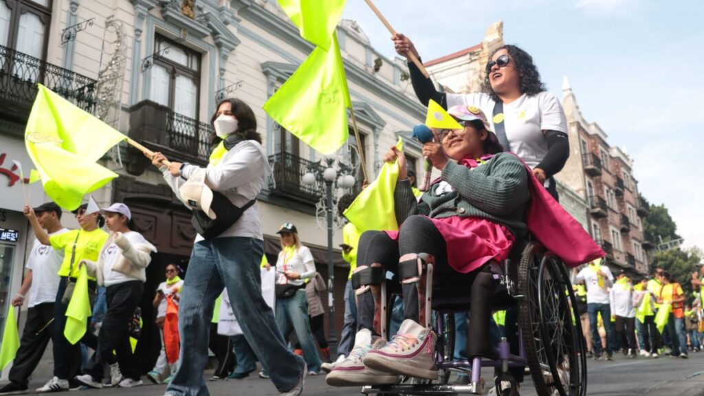 Marcha en Puebla: Orgullo y Dignidad por los Derechos de Personas con Discapacidad