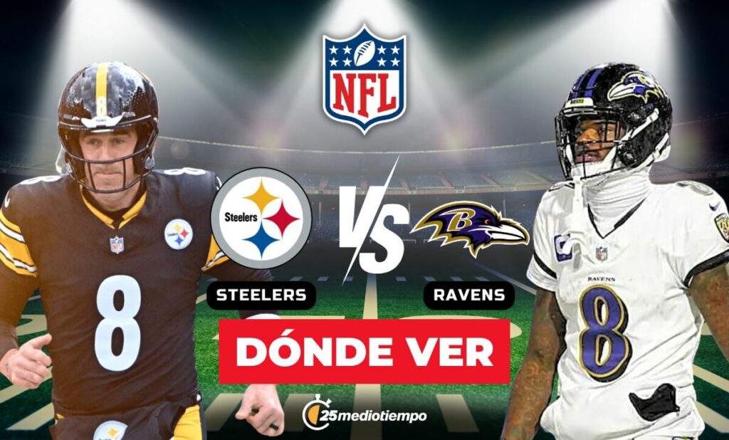 Steelers vs. Ravens: Cómo y cuándo ver el partido EN VIVO de la Semana 14 NFL 2025