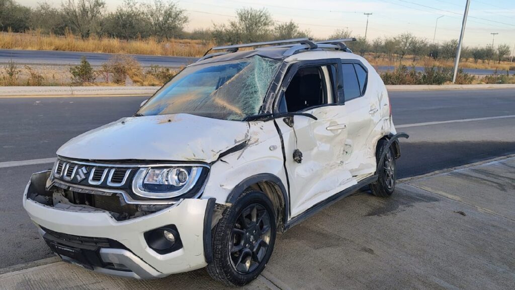 Volcadura en la carretera El Esterito: Tres mujeres gravemente lesionadas