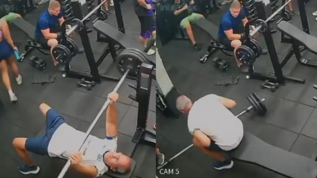 Accidente trágico en gimnasio: Hombre muere tras caerle una barra de 75 kg