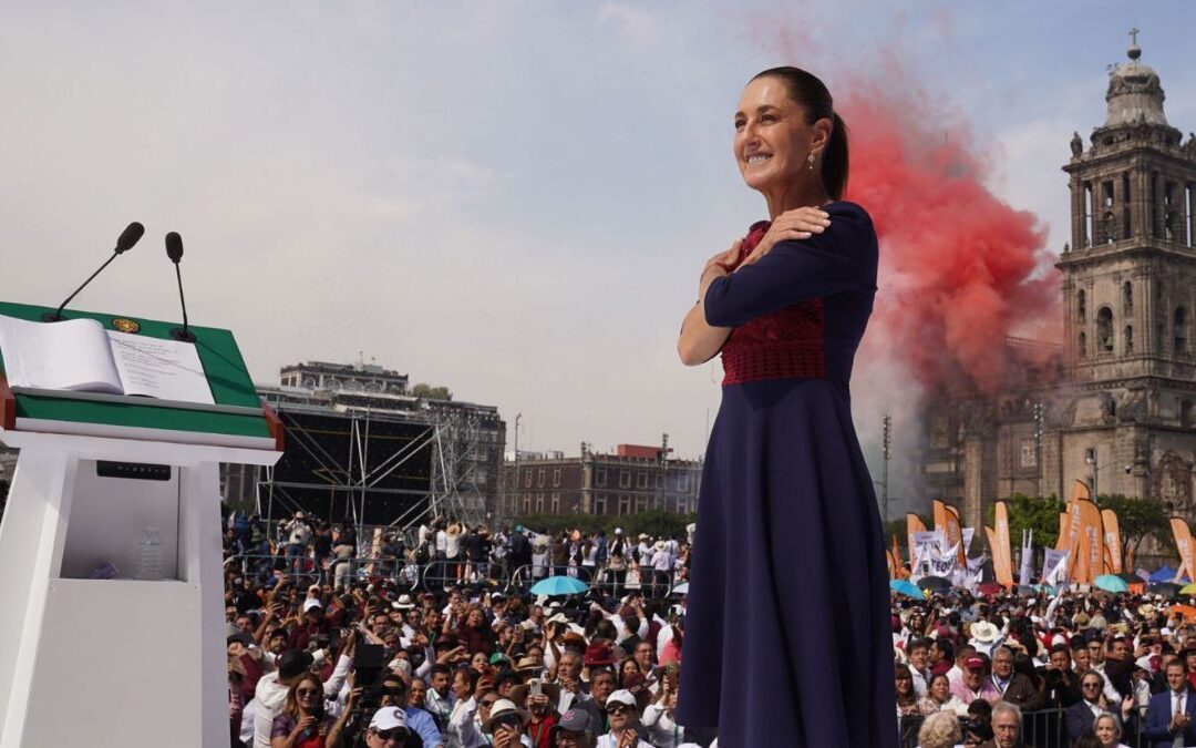 Sheinbaum Celebra 7 Años de la Cuarta Transformación con la Presencia de Jóvenes